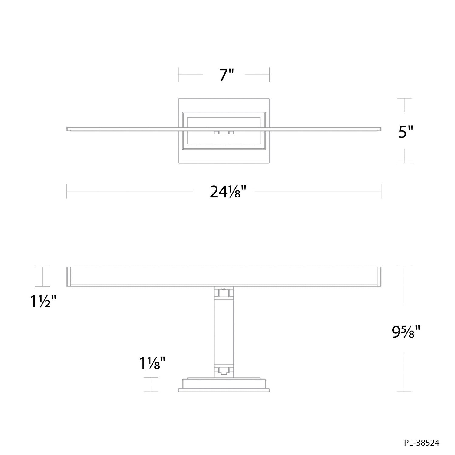 Modern Forms - PL-38524-40-AB - LED Picture Light - Diver - Aged Brass