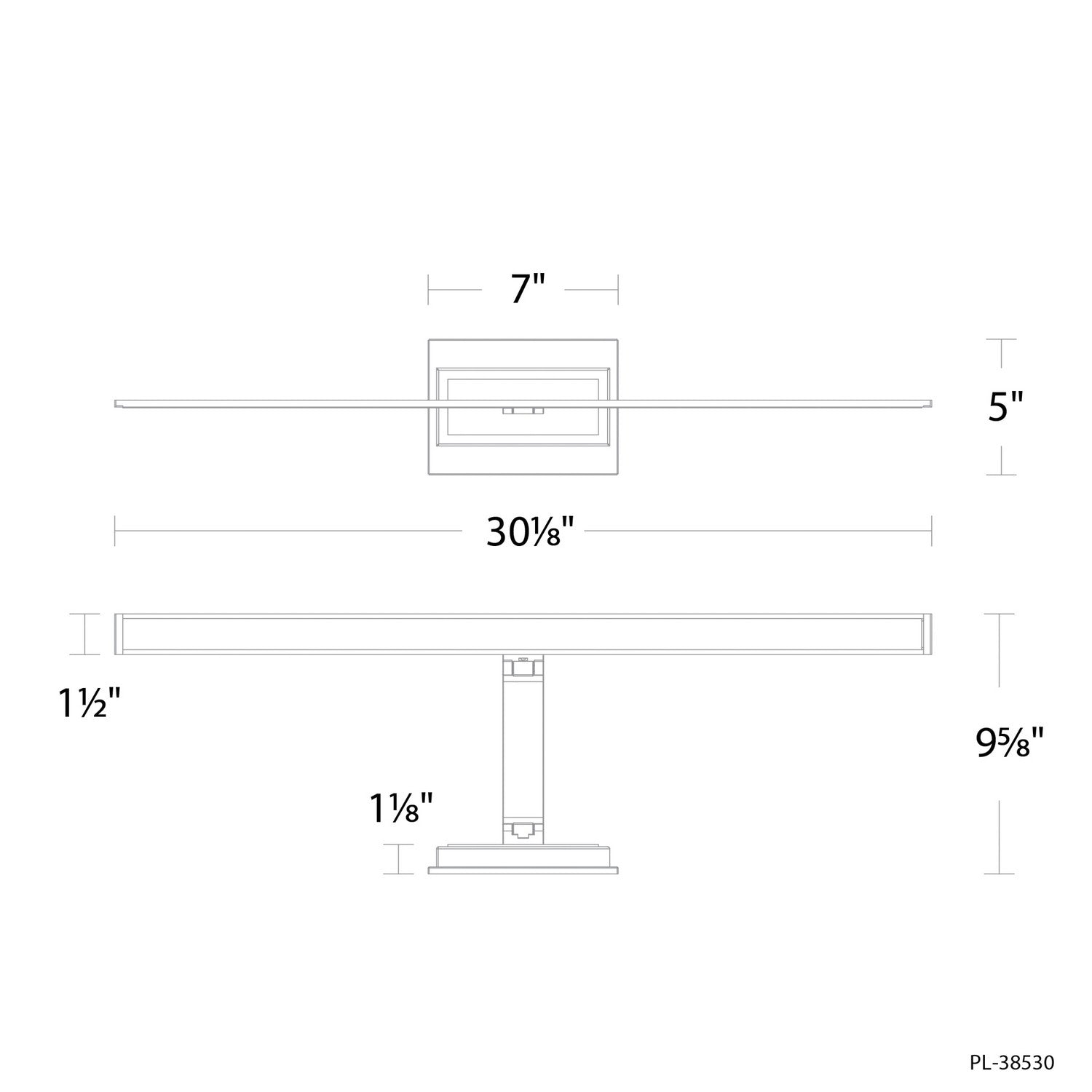 Modern Forms - PL-38530-27-AB - LED Picture Light - Diver - Aged Brass