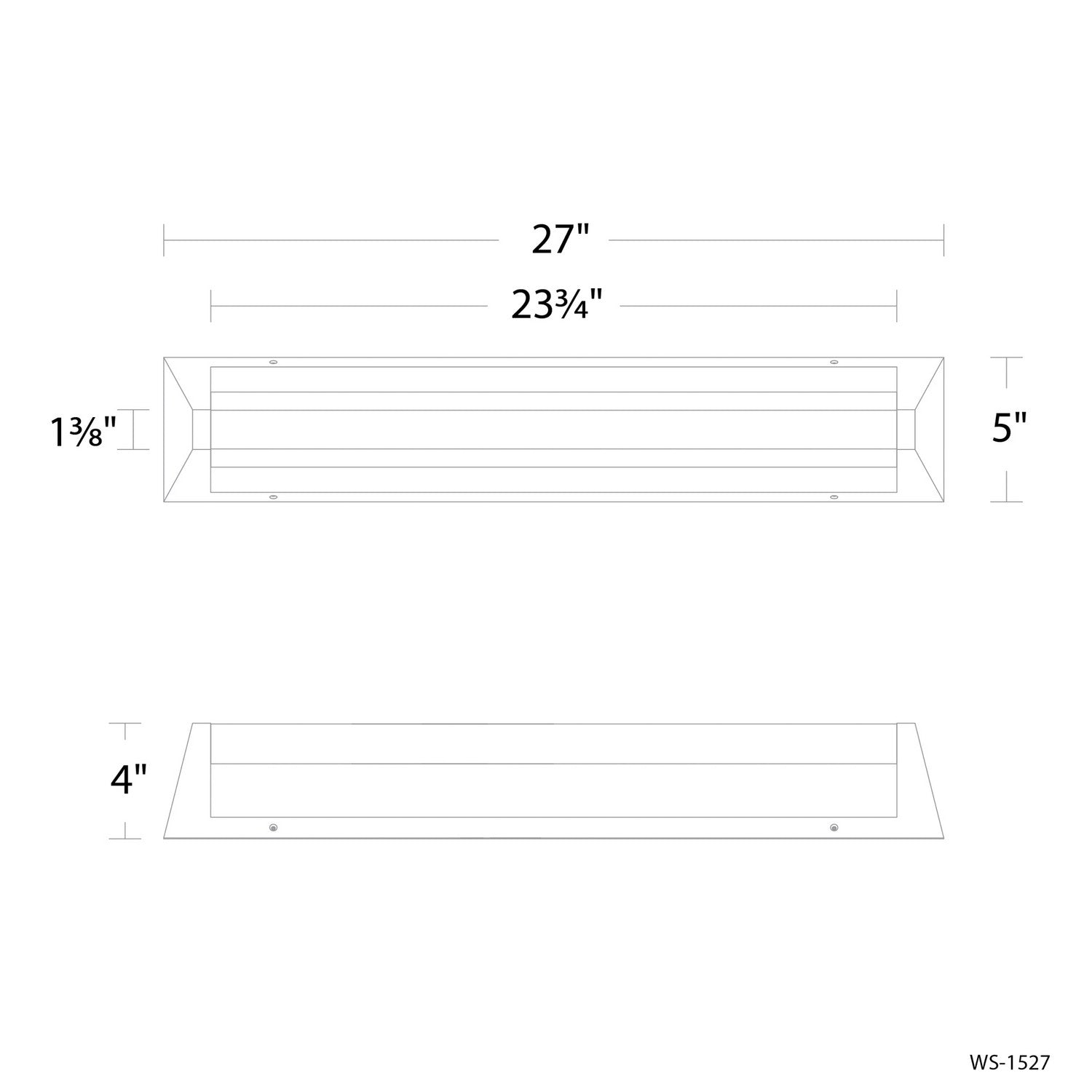 Modern Forms - WS-1527-27-AB - LED Bath Vanity - Swale - Aged Brass