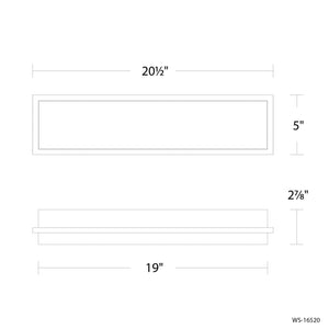 Modern Forms - WS-16520-35-AB - LED Bath Vanity - Ice Bar - Aged Brass