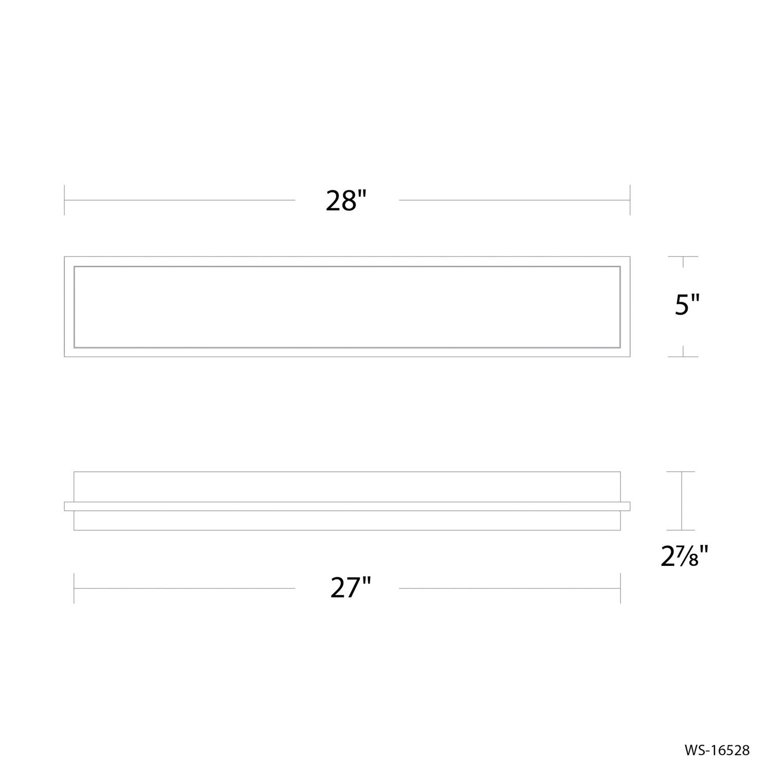 Modern Forms - WS-16528-27-BN - LED Bath Vanity - Ice Bar - Brushed Nickel