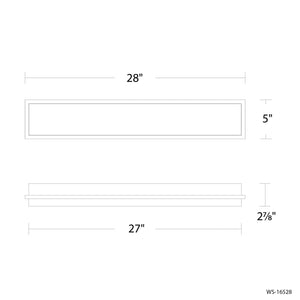 Modern Forms - WS-16528-35-BN - LED Bath Vanity - Ice Bar - Brushed Nickel