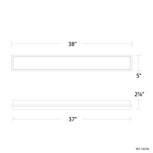 Modern Forms - WS-16538-27-BN - LED Bath Vanity - Ice Bar - Brushed Nickel
