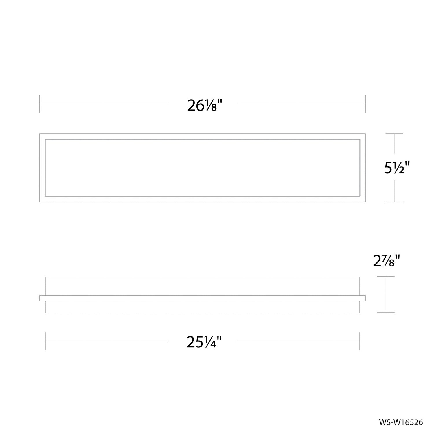 Modern Forms - WS-W16526-40-BK - LED Outdoor Wall Sconce - Ice Bar - Black