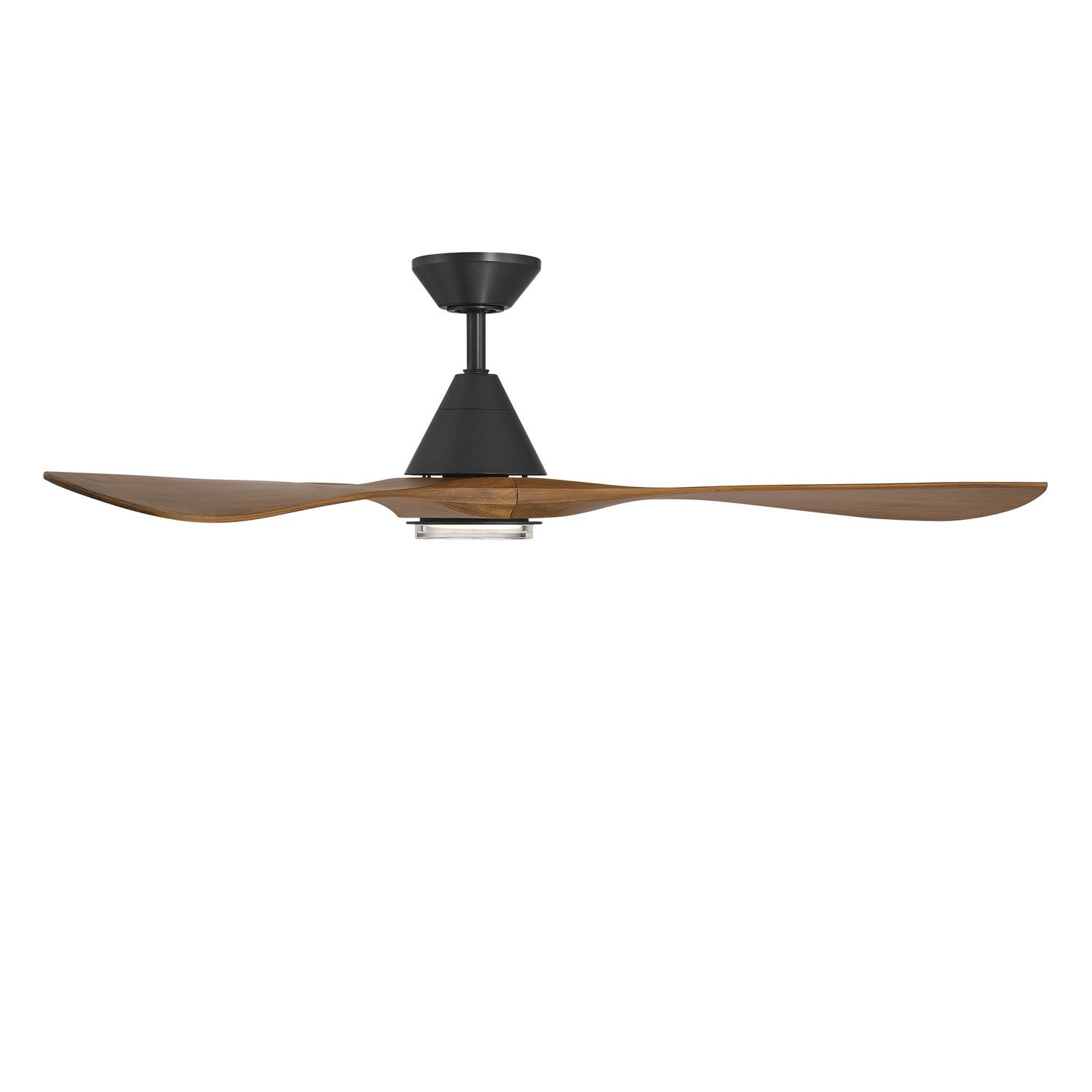 Modern Forms Fans - FR-D2504-60L-MB/DK - 60"Ceiling Fan - Carve - Matte Black/Distressed Koa