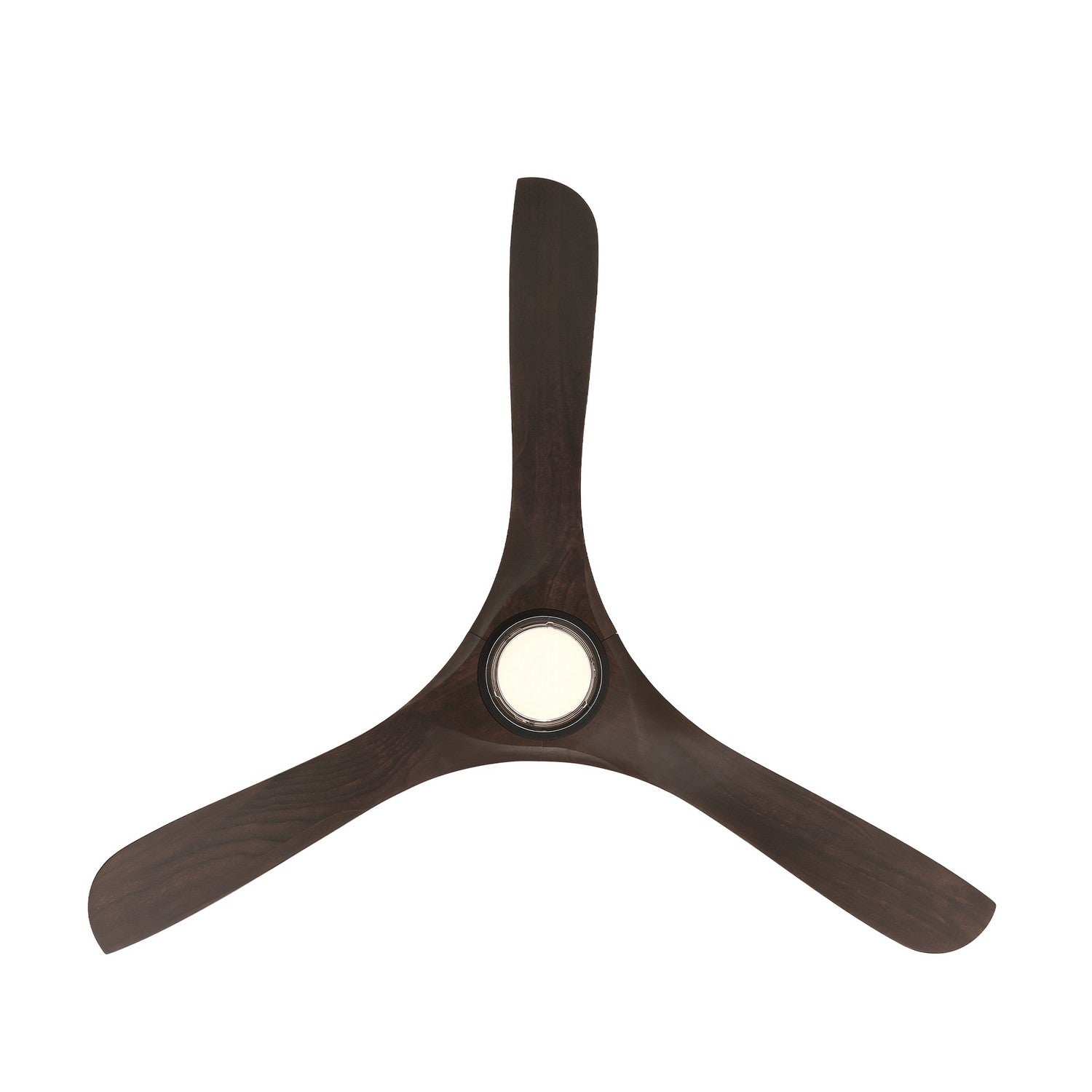 Modern Forms Fans - FR-D2504-60L-MB/DW - 60"Ceiling Fan - Carve - Matte Black/Dark Walnut