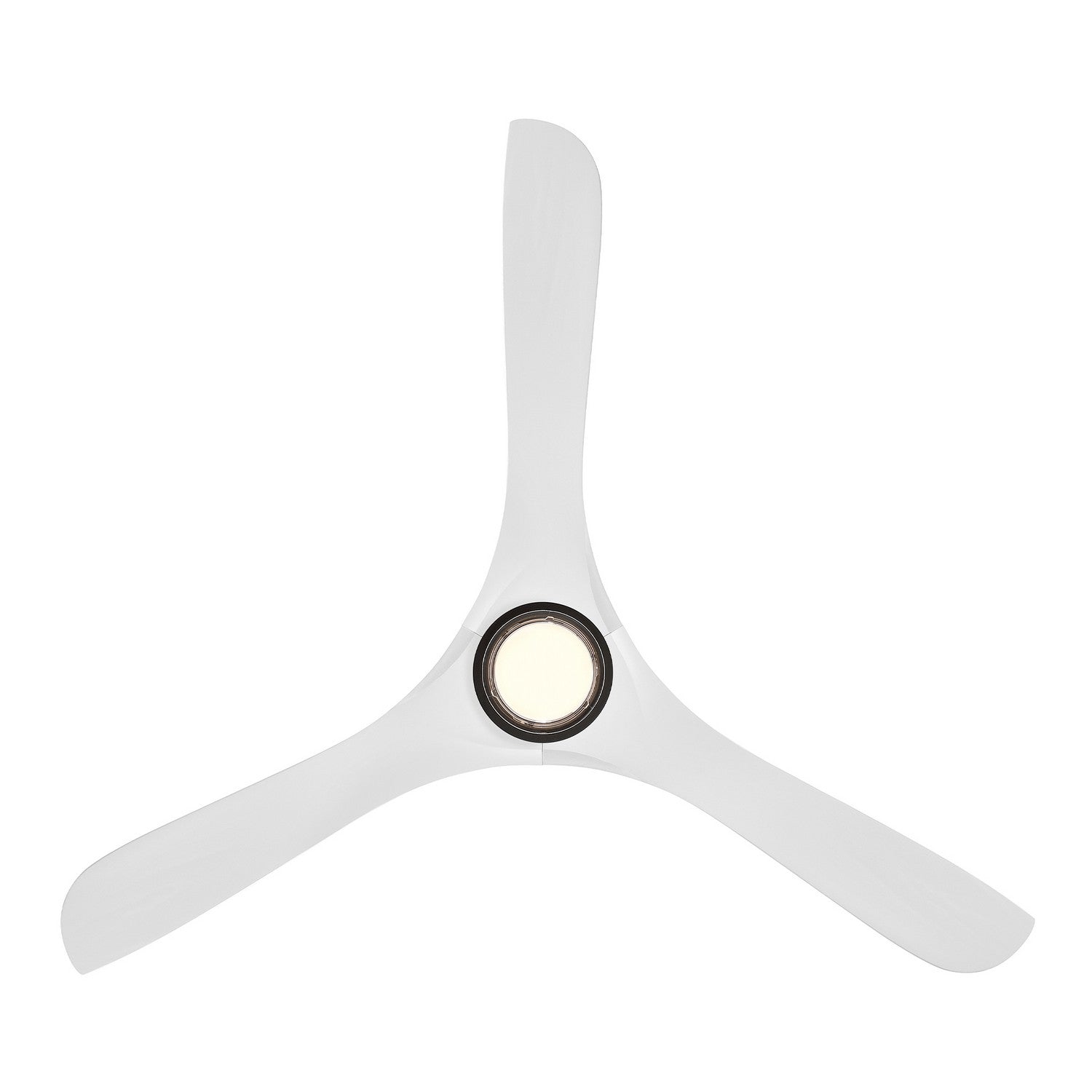 Modern Forms Fans - FR-D2504-60L-MB/MW - 60"Ceiling Fan - Carve - Matte Black/Matte White