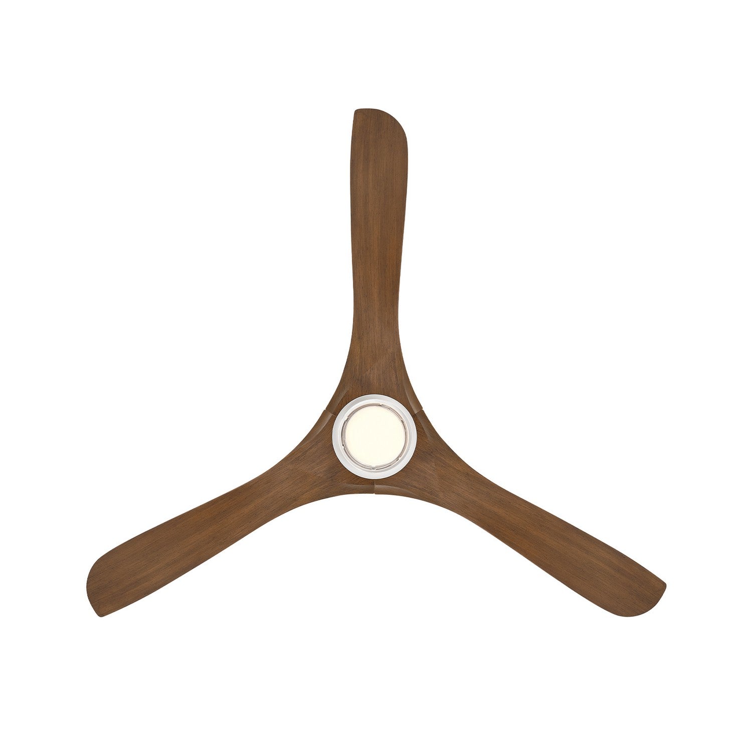 Modern Forms Fans - FR-D2504-60L-MW/DK - 60"Ceiling Fan - Carve - Matte White/Distressed Koa
