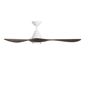 Modern Forms Fans - FR-D2504-60L-MW/DW - 60"Ceiling Fan - Carve - Matte White/Dark Walnut