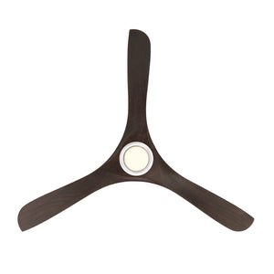 Modern Forms Fans - FR-D2504-60L-MW/DW - 60"Ceiling Fan - Carve - Matte White/Dark Walnut