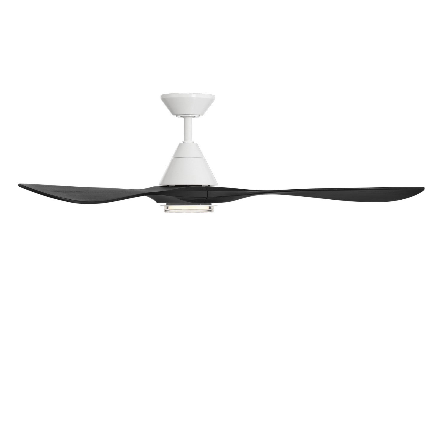 Modern Forms Fans - FR-D2504-60L-MW/MB - 60"Ceiling Fan - Carve - Matte White/Matte Black