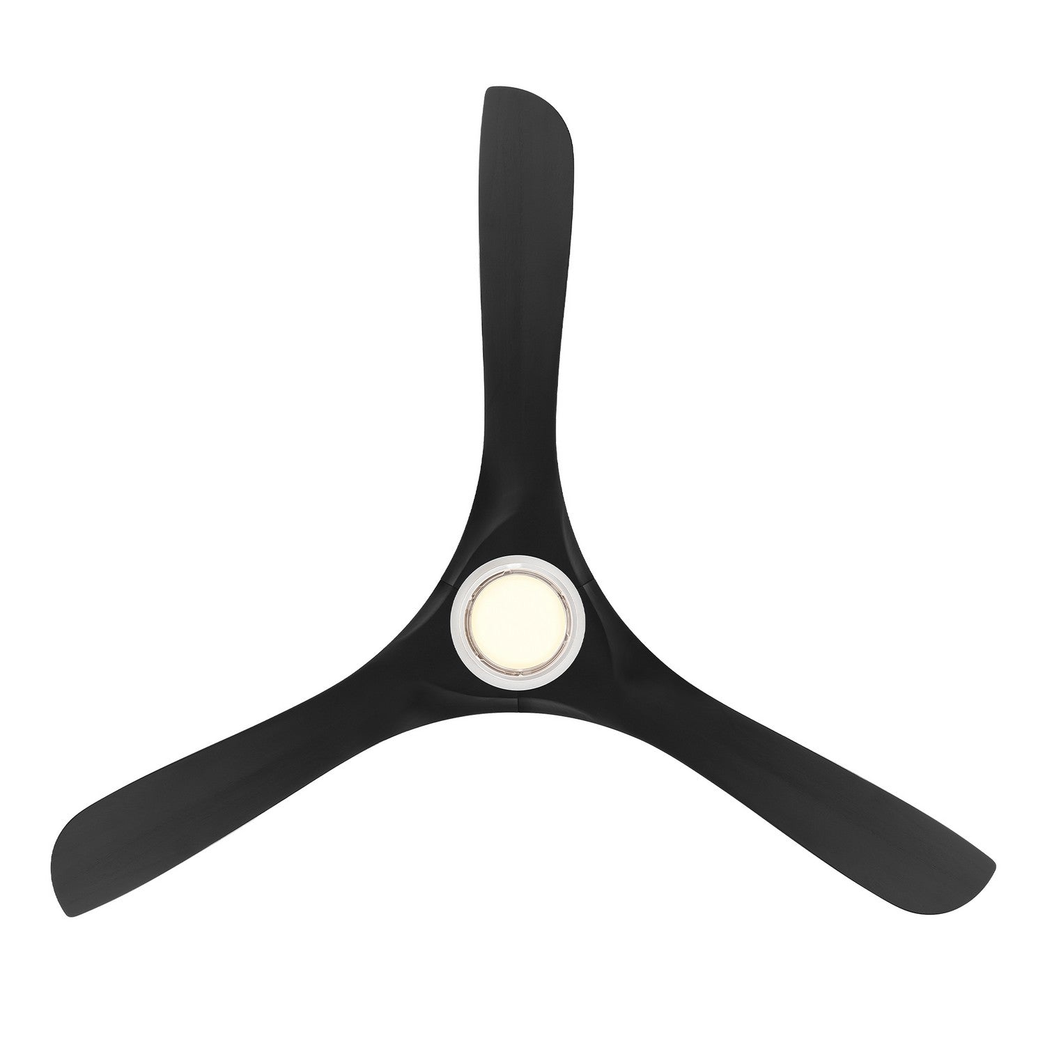 Modern Forms Fans - FR-D2504-60L-MW/MB - 60"Ceiling Fan - Carve - Matte White/Matte Black