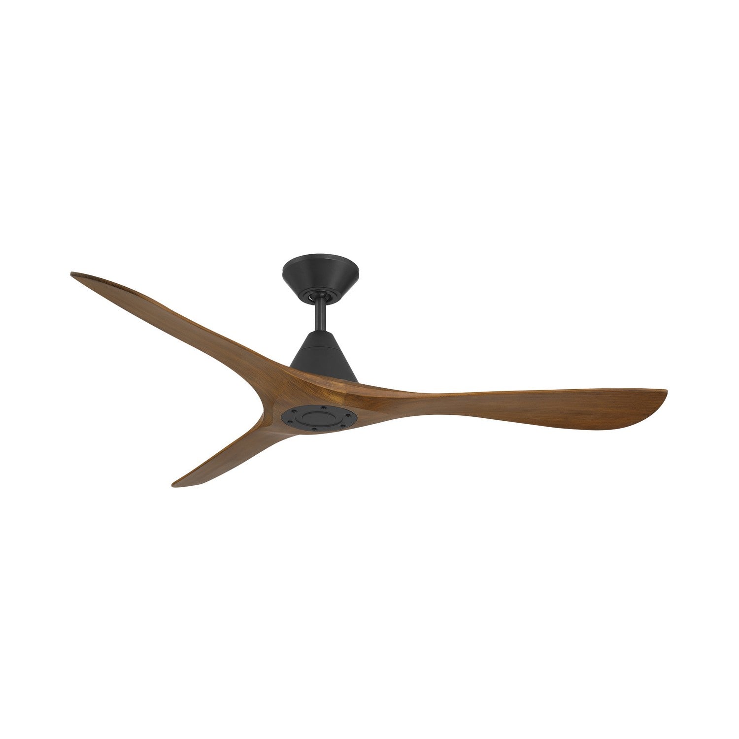 Modern Forms Fans - FR-D2504-60-MB/DK - 60" Ceiling Fan - Carve - Matte Black/Distressed Koa