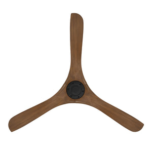 Modern Forms Fans - FR-D2504-60-MB/DK - 60" Ceiling Fan - Carve - Matte Black/Distressed Koa
