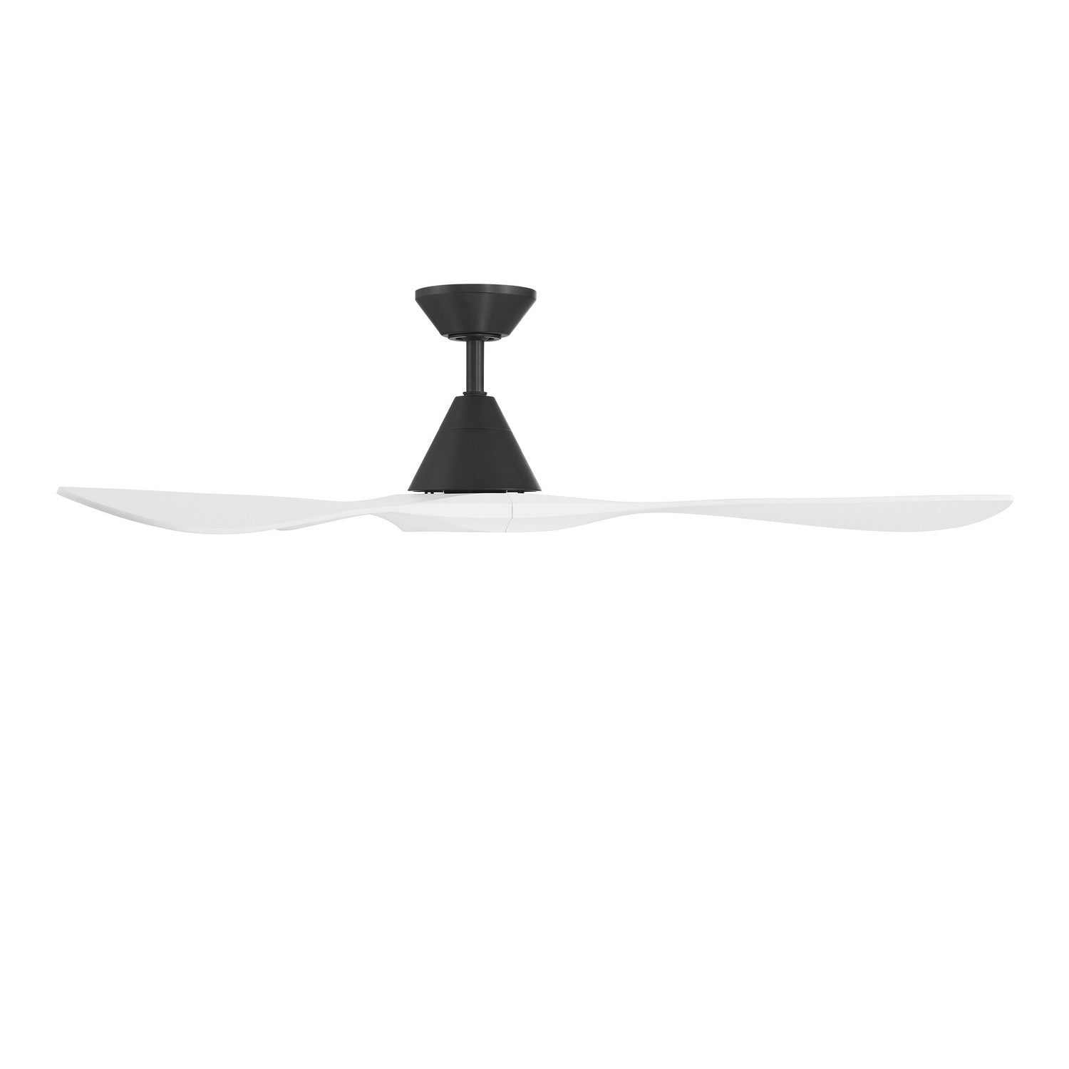 Modern Forms Fans - FR-D2504-60-MB/MW - 60"Ceiling Fan - Carve - Matte Black/Matte White