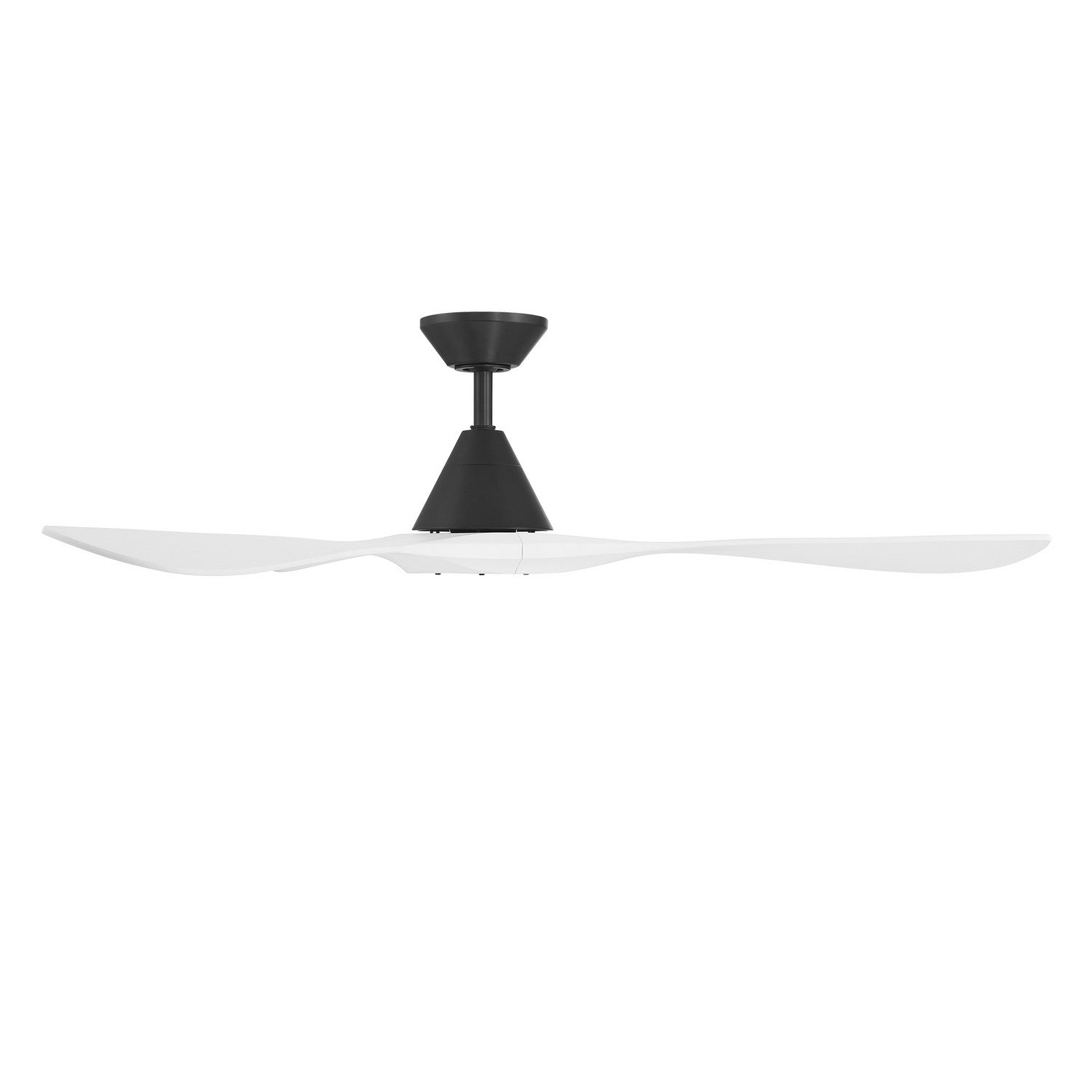 Modern Forms Fans - FR-D2504-60-MB/MW - 60" Ceiling Fan - Carve - Matte Black/Matte White