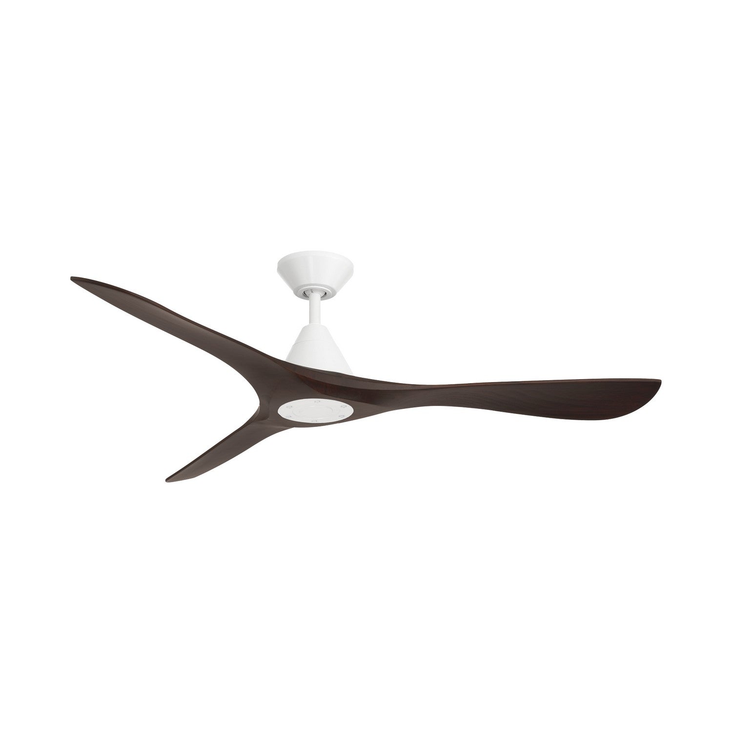 Modern Forms Fans - FR-D2504-60-MW/DW - 60"Ceiling Fan - Carve - Matte White/Dark Walnut