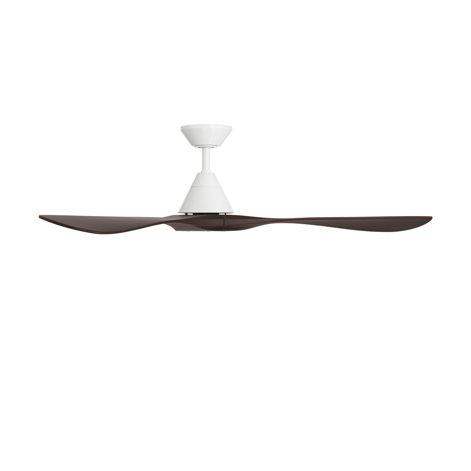 Modern Forms Fans - FR-D2504-60-MW/DW - 60" Ceiling Fan - Carve - Matte White/Dark Walnut
