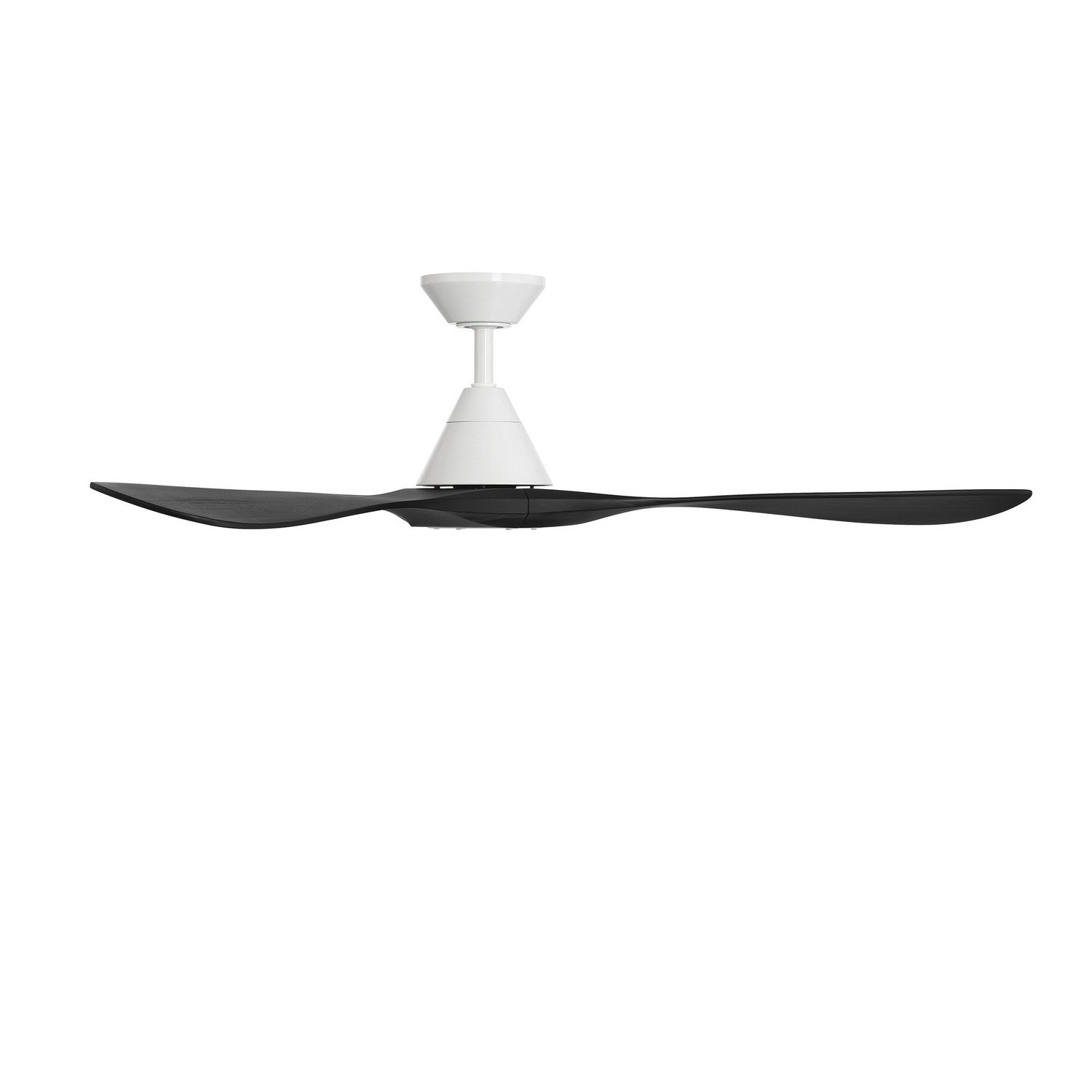 Modern Forms Fans - FR-D2504-60-MW/MB - 60"Ceiling Fan - Carve - Matte White/Matte Black