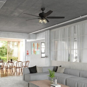 Vaxcel - F0130 - 60"Ceiling Fan - Fircrest - Matte Black