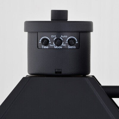 Vaxcel - T0781 - One Light Outdoor Motion Sensor Wall Light - Garfield Park - Textured Black
