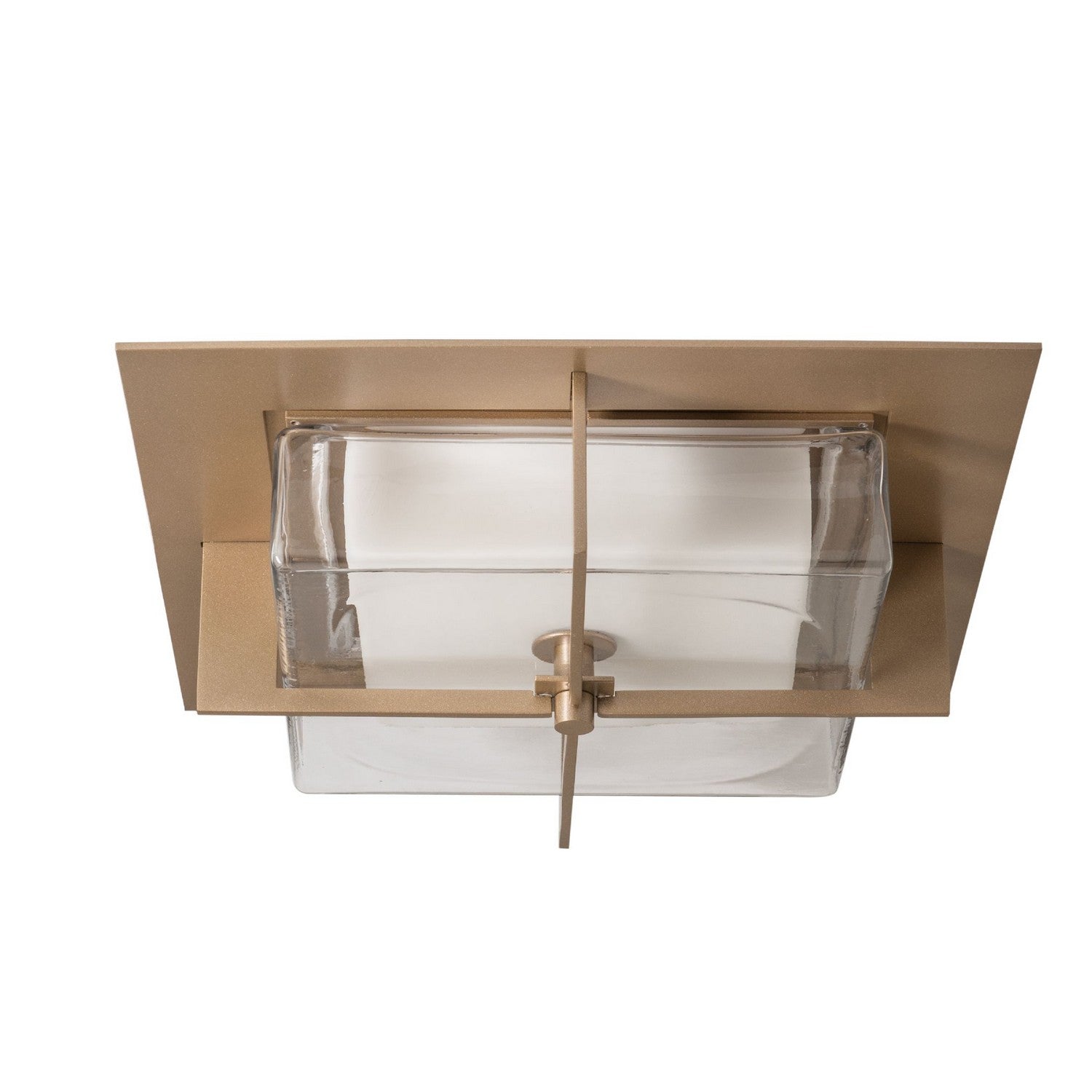 Hubbardton Forge - 126400-LED-84-ZM0827 - Axis Flush Mount - Axis - Soft Gold