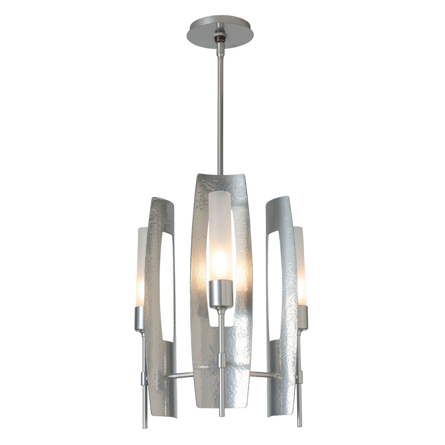 Hubbardton Forge - 131055-SKT-MULT-85-FD0611 - Passage 3-Light Pendant - Passage - Sterling