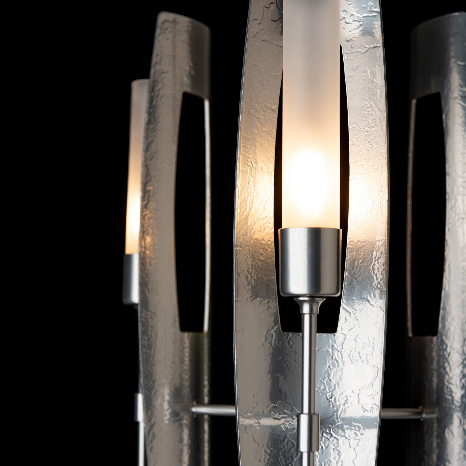 Hubbardton Forge - 131055-SKT-MULT-85-FD0611 - Passage 3-Light Pendant - Passage - Sterling