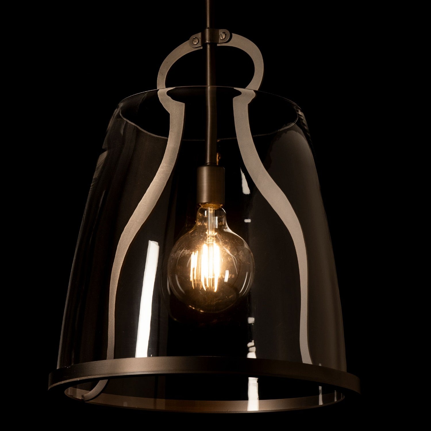 Hubbardton Forge - 131066-SKT-MULT-07-ZM0819 - Caliper Large Pendant - Caliper - Dark Smoke