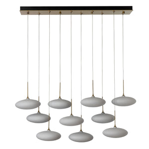 Hubbardton Forge - 131148-SKT-STND-86-GS0818 - LED Pendant - Clouds - Modern Brass