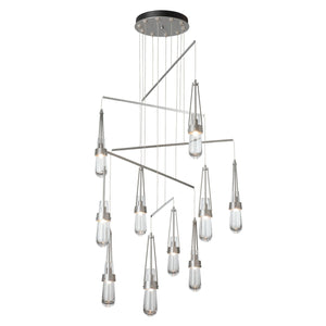 Hubbardton Forge - 131149-SKT-STND-82-ZM0434 - LED Pendant - Link - Vintage Platinum