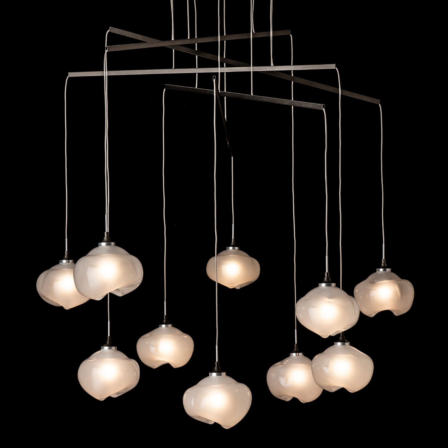 Hubbardton Forge - 131153-SKT-STND-14-FD0710 - Ume 10-Light Mobile Pendant - Ume - Oil Rubbed Bronze