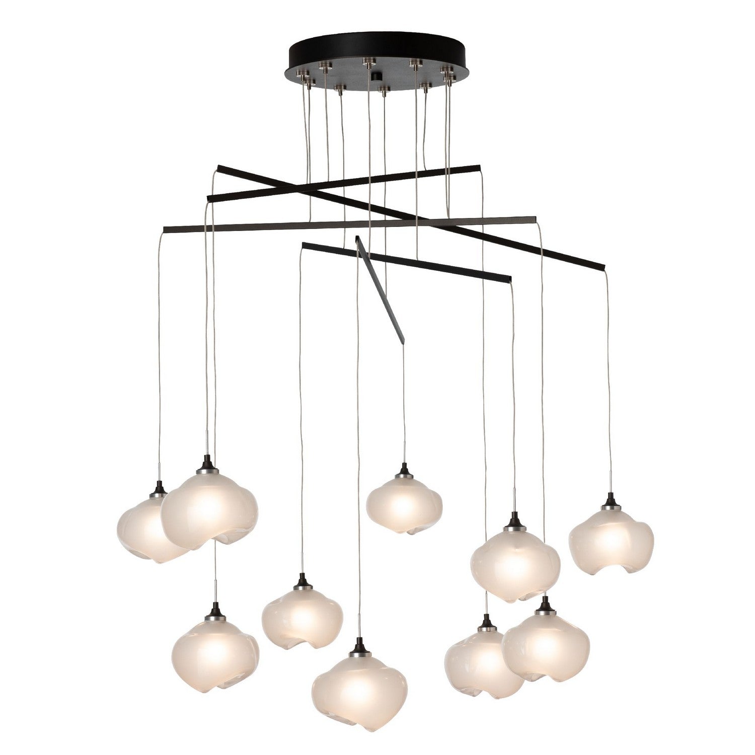 Hubbardton Forge - 131153-SKT-STND-14-FD0710 - Ume 10-Light Mobile Pendant - Ume - Oil Rubbed Bronze