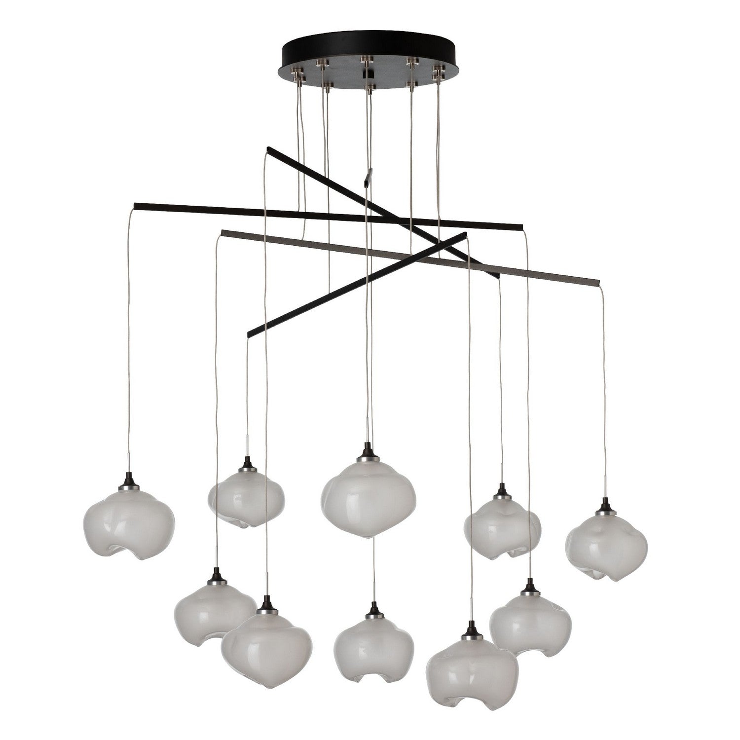 Hubbardton Forge - 131153-SKT-STND-14-FD0710 - Ume 10-Light Mobile Pendant - Ume - Oil Rubbed Bronze