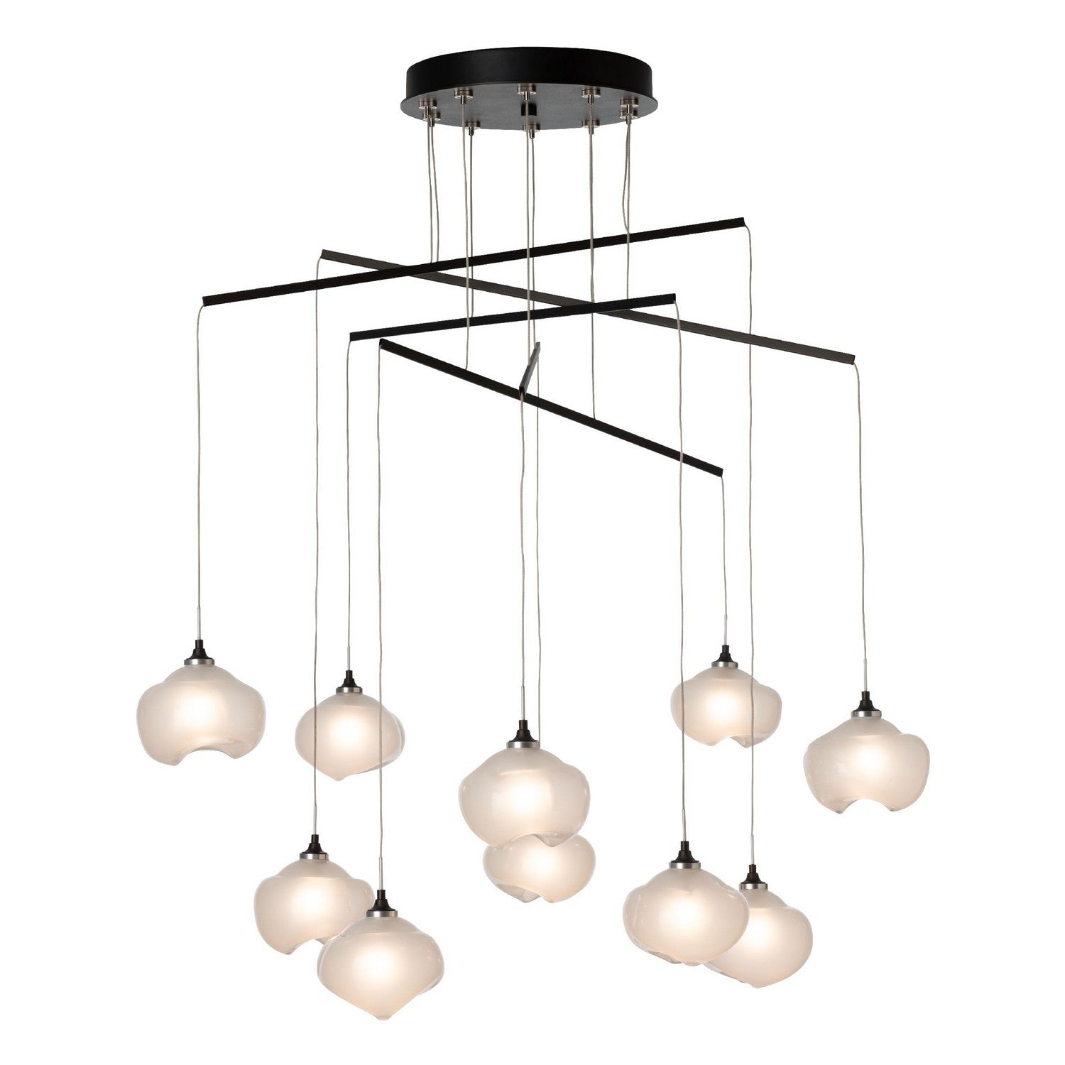 Hubbardton Forge - 131153-SKT-STND-14-FD0710 - Ume 10-Light Mobile Pendant - Ume - Oil Rubbed Bronze
