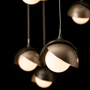 Hubbardton Forge - 131155-SKT-STND-07-84-GG0711 - LED Pendant - Brooklyn - Dark Smoke