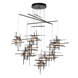 Hubbardton Forge - 131160-SKT-STND-14-YC0305 - LED Pendant - Tura - Oil Rubbed Bronze