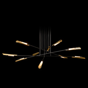 Hubbardton Forge - 131412-SKT-LONG-10-86-WC0822 - LED Pendant - Flight - Black