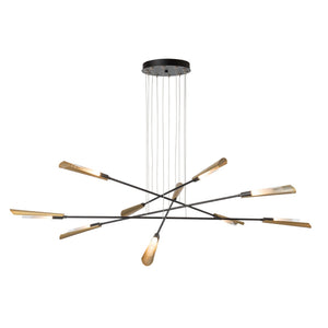 Hubbardton Forge - 131412-SKT-LONG-10-86-WC0822 - LED Pendant - Flight - Black
