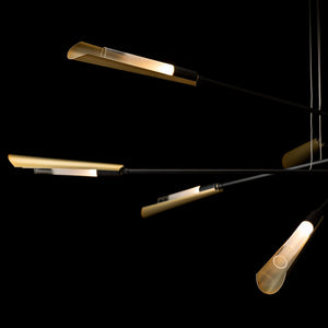 Hubbardton Forge - 131412-SKT-LONG-10-86-WC0822 - LED Pendant - Flight - Black
