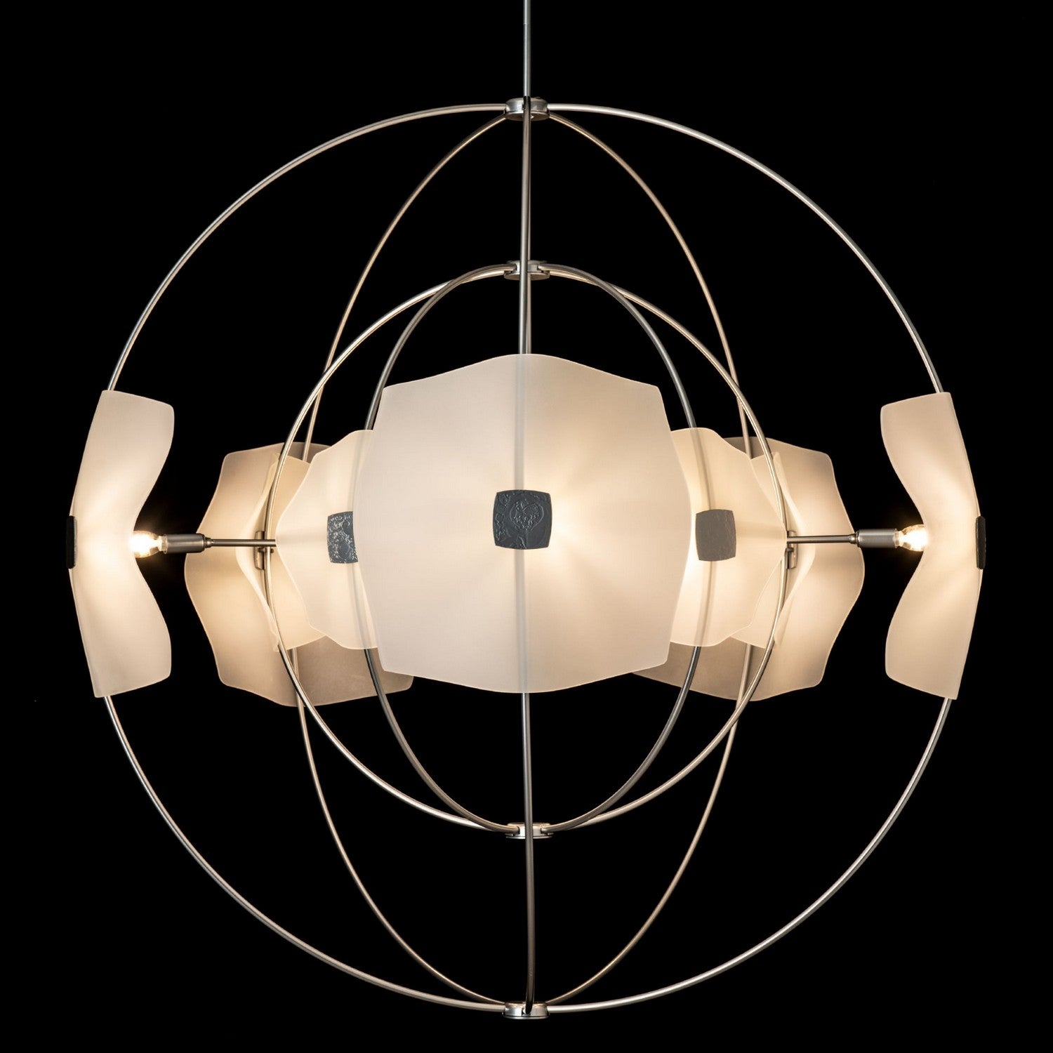 Hubbardton Forge - 131503-SKT-MULT-85-FD0852 - Astra Orb Large Pendant - Astra - Sterling