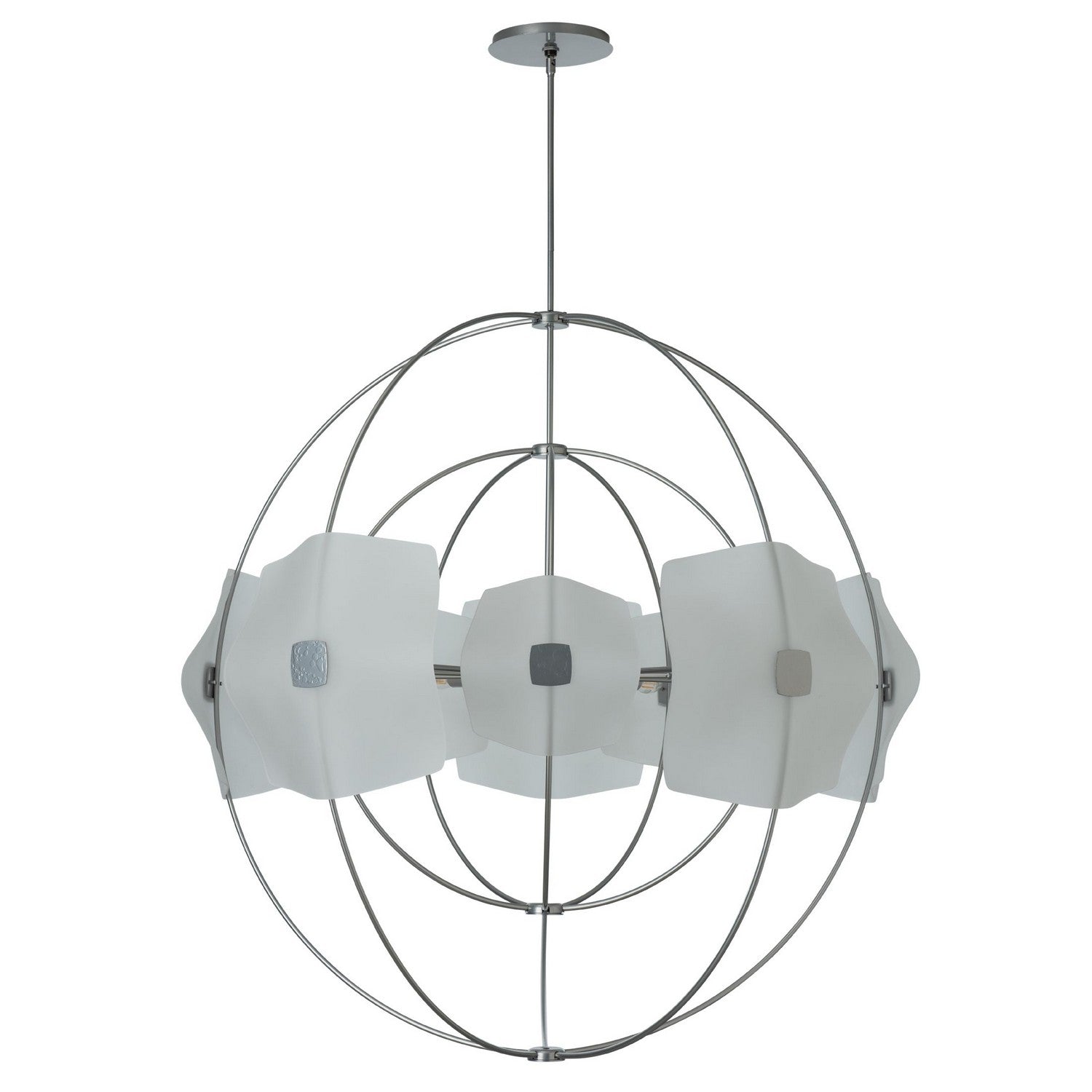 Hubbardton Forge - 131503-SKT-MULT-85-FD0852 - Astra Orb Large Pendant - Astra - Sterling