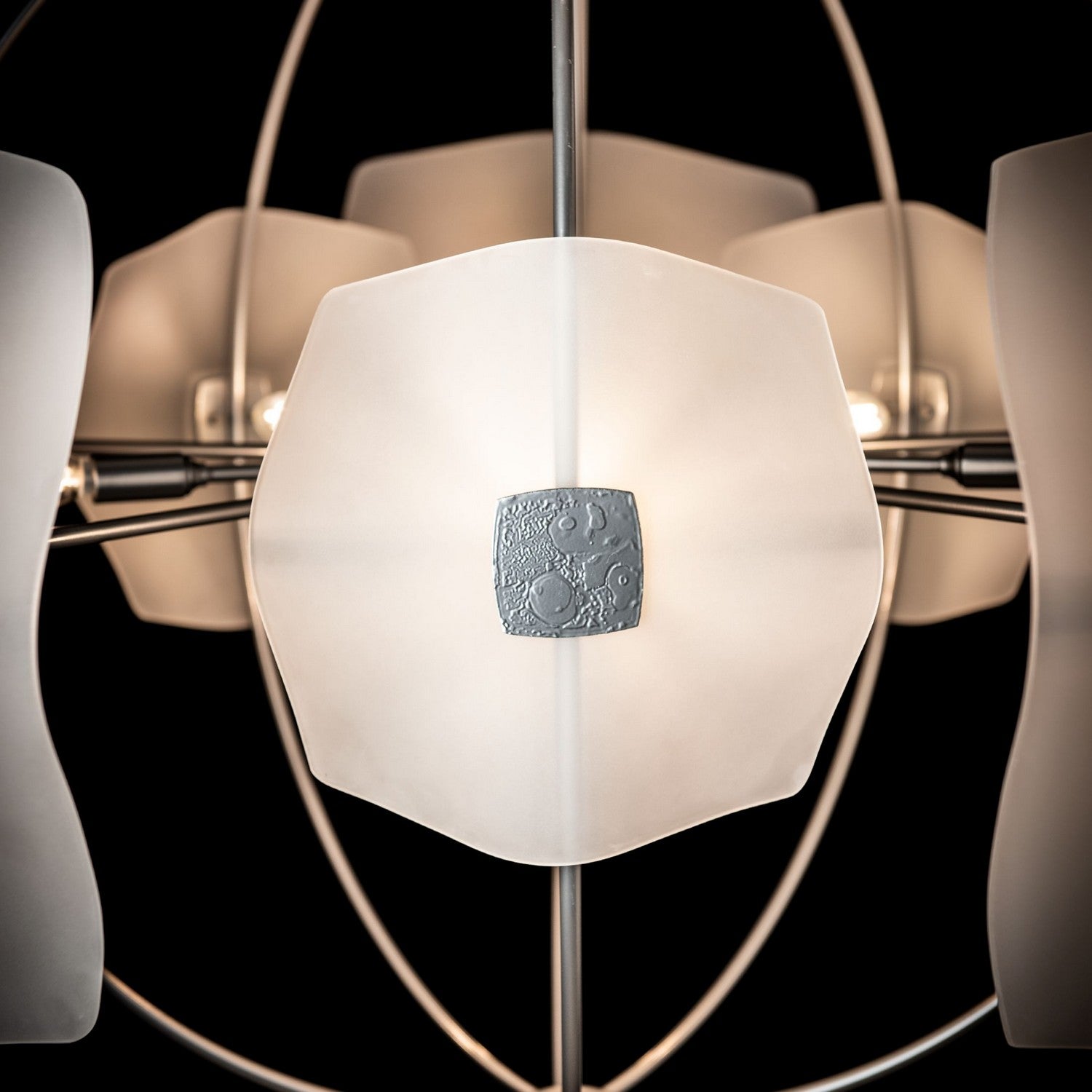 Hubbardton Forge - 131503-SKT-MULT-85-FD0852 - Astra Orb Large Pendant - Astra - Sterling