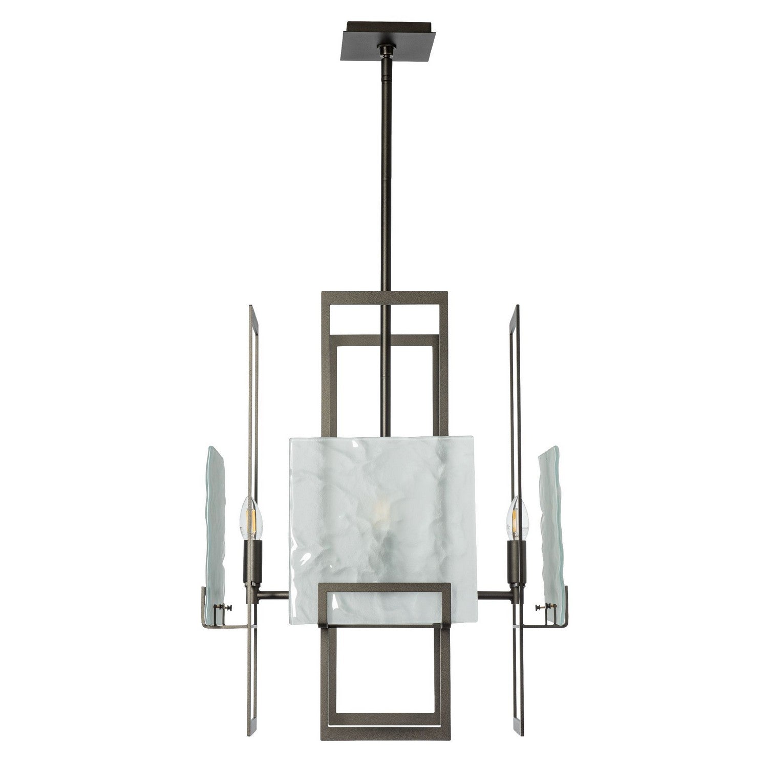 Hubbardton Forge - 131550-SKT-MULT-14-FD0836 - Geo 4-Light Pendant - Geo - Oil Rubbed Bronze