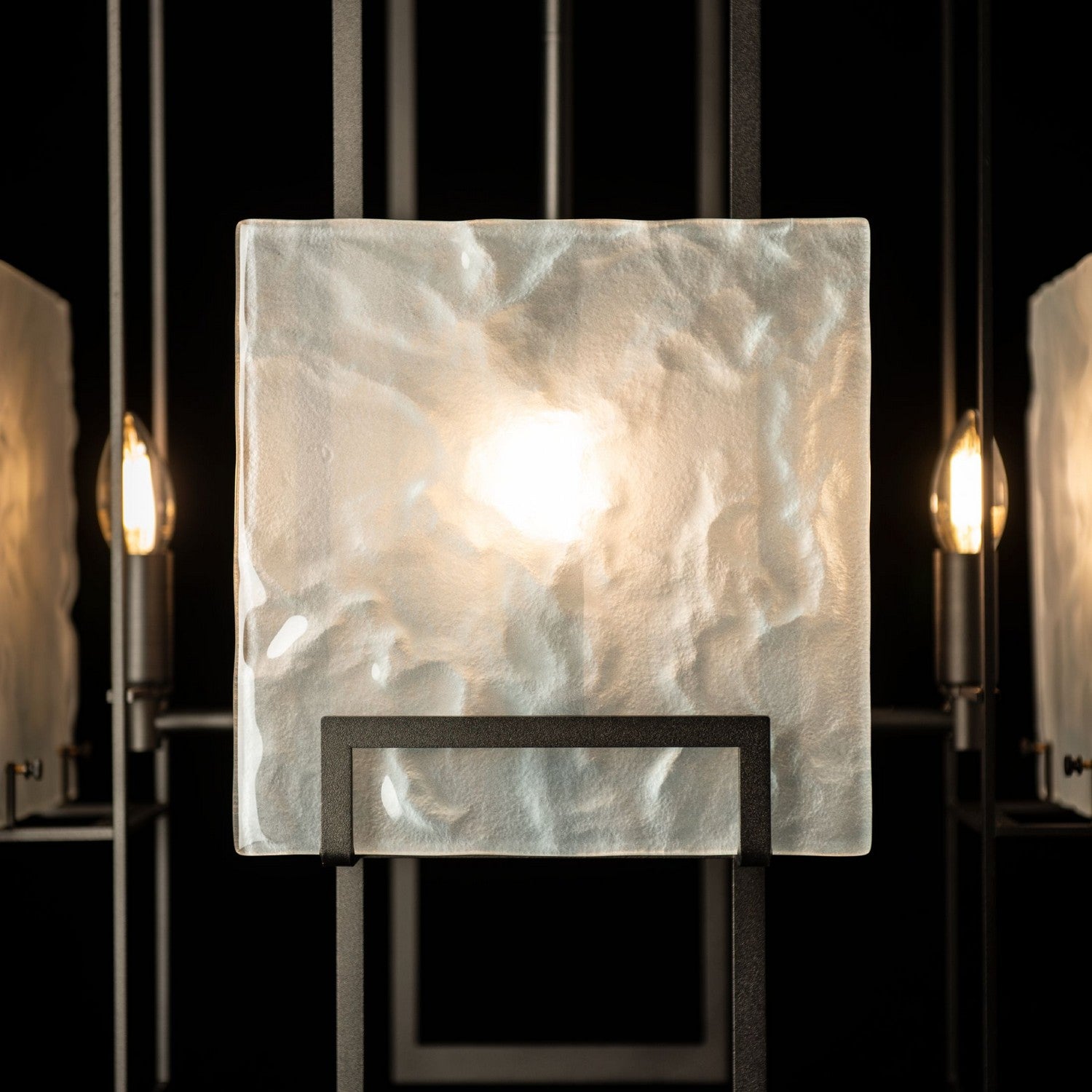 Hubbardton Forge - 131550-SKT-MULT-14-FD0836 - Geo 4-Light Pendant - Geo - Oil Rubbed Bronze