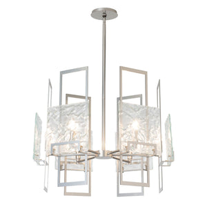 Hubbardton Forge - 131552-SKT-MULT-85-ZM0836 - Six Light Pendant - Geo - Sterling