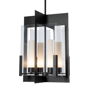 Hubbardton Forge - 132043-SKT-MULT-10-FD0847 - Four Light Lantern - Summit - Black