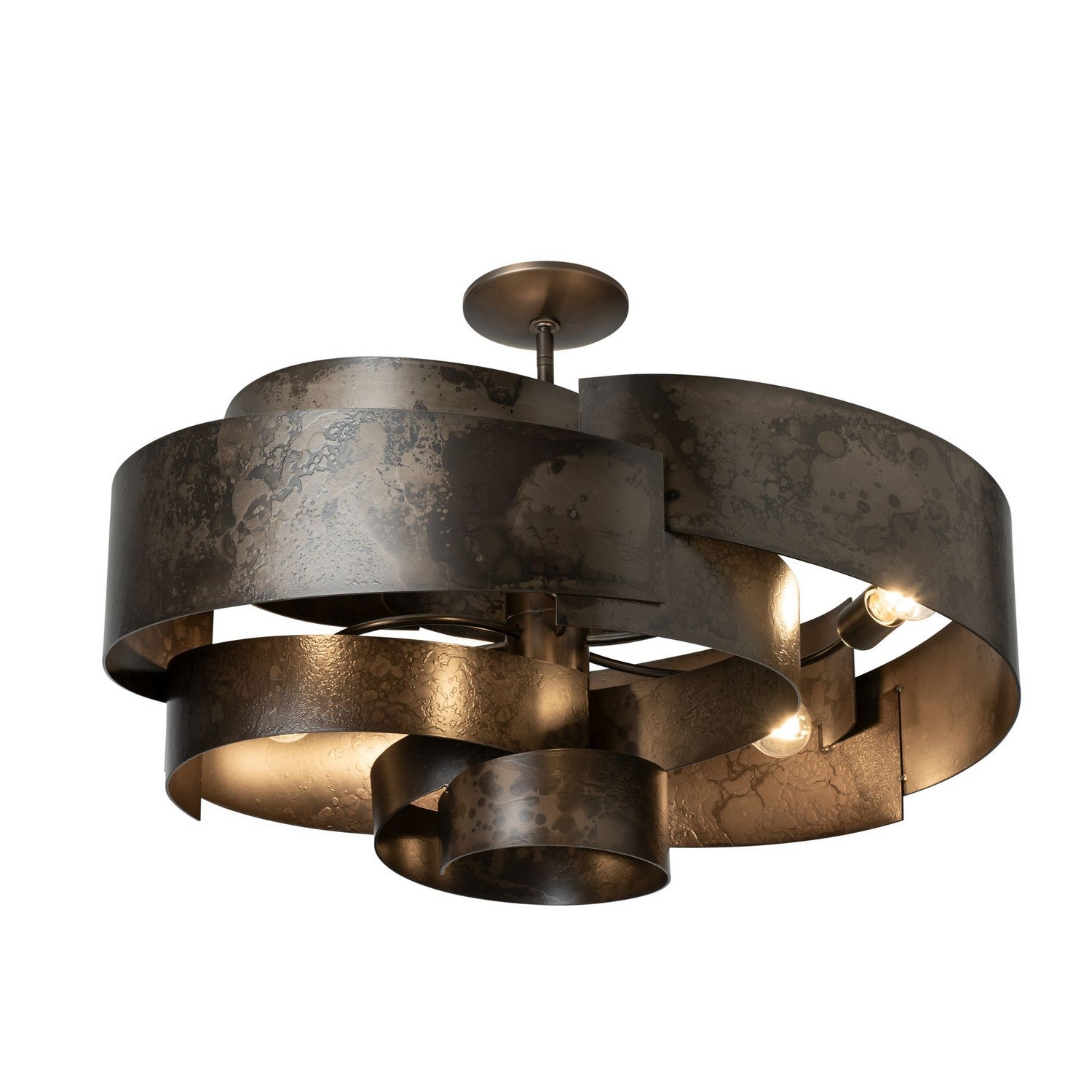 Hubbardton Forge - 132117-SKT-MULT-07 - Zen Pendant - Zen - Dark Smoke