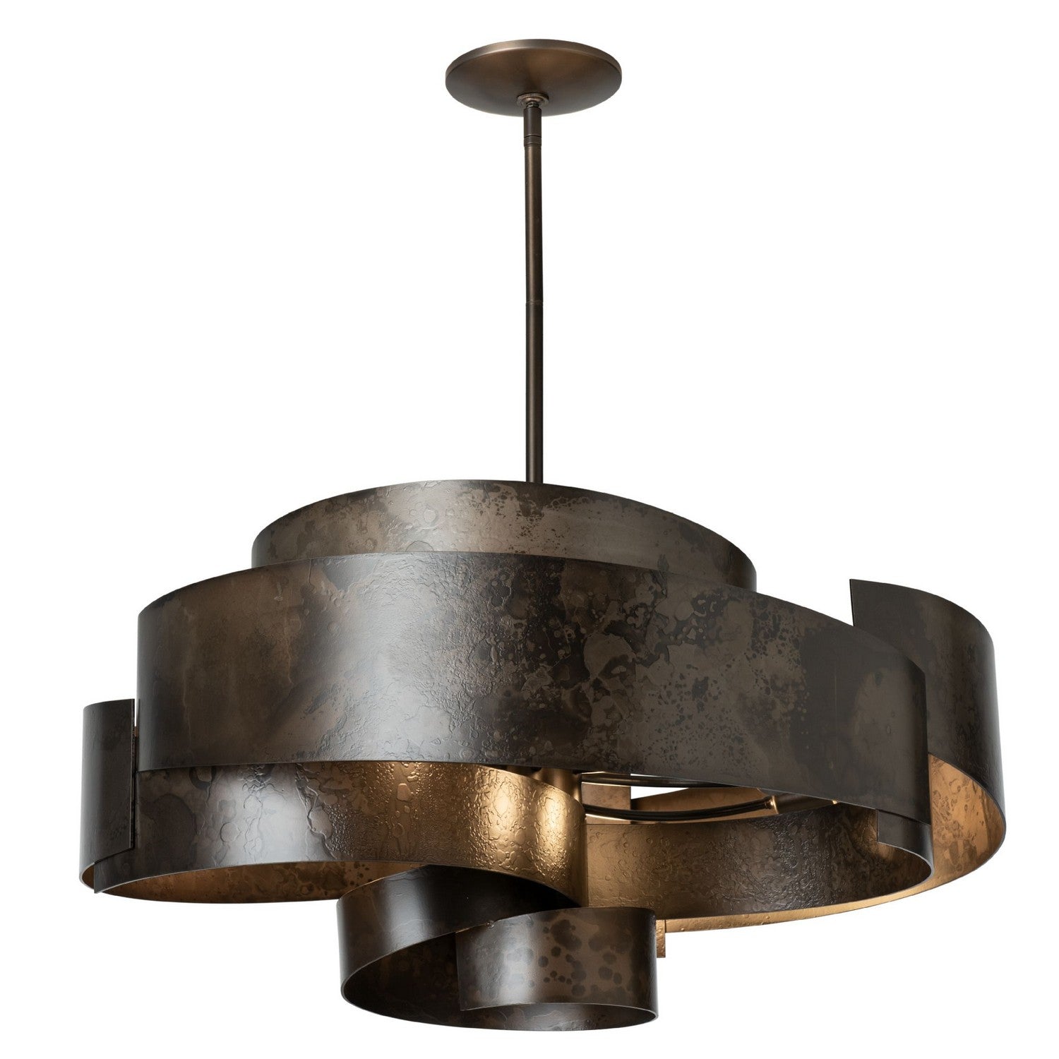 Hubbardton Forge - 132117-SKT-MULT-07 - Zen Pendant - Zen - Dark Smoke