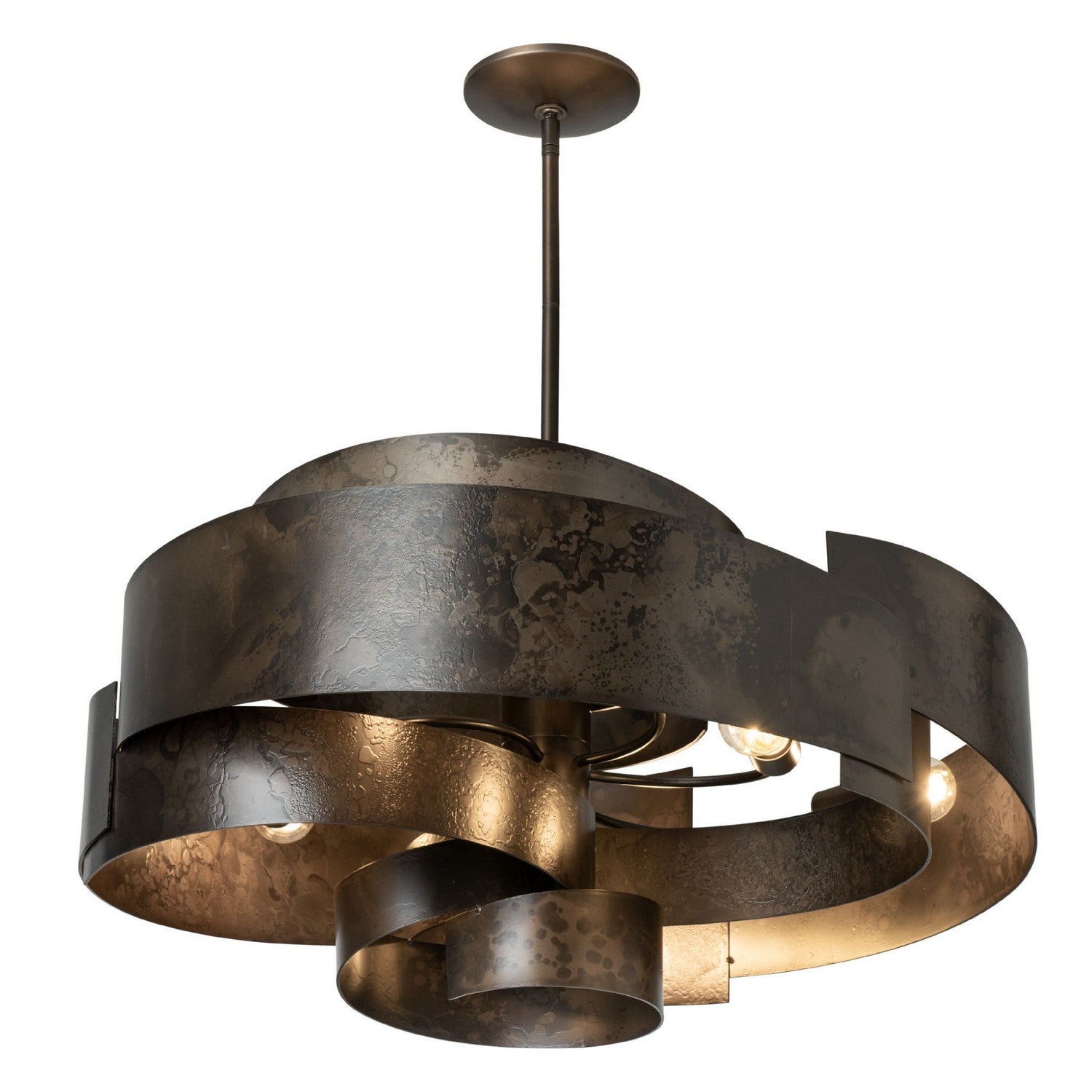 Hubbardton Forge - 132117-SKT-MULT-07 - Zen Pendant - Zen - Dark Smoke